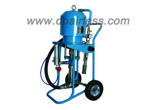 pneumatic airless sprayer painting system